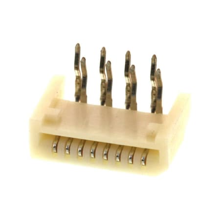 Molex Ffc/Fpc Connector, 8 Contact(S), 1 Row(S), Female, Right Angle, 0.039 Inch Pitch, Solder Terminal, 528070810